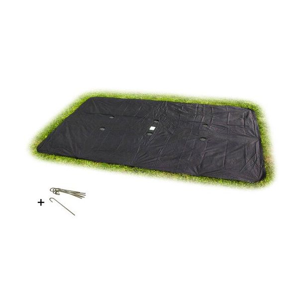 Suorakulmaisen maatrampoliinin suojapeite EXIT, eri kokoja