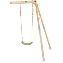 Seinäkiinnitteinen puukeinu EXIT Silvi