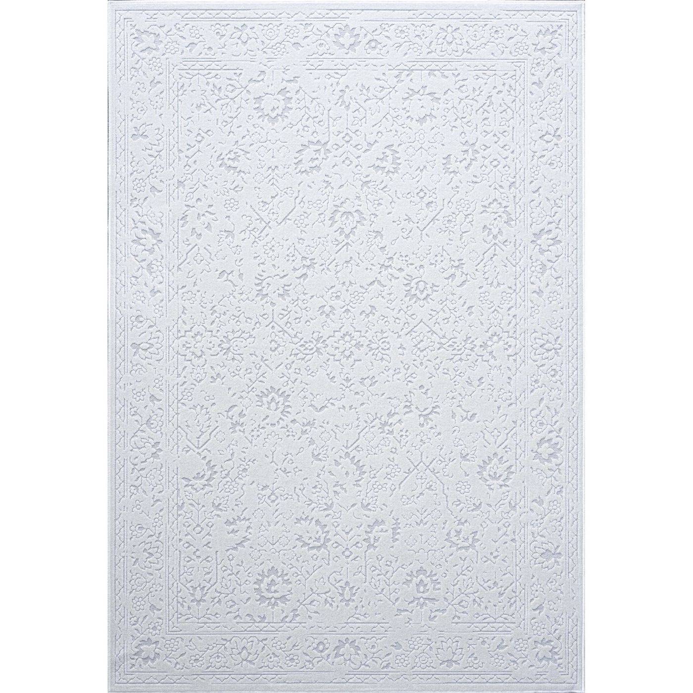 Viskoosimatto ihankotona Elisabeth 67x110cm valkoinen