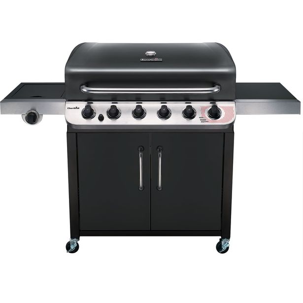 Kaasugrilli Char-Broil Convective 640B XL, 6 poltinta, sivukeitin