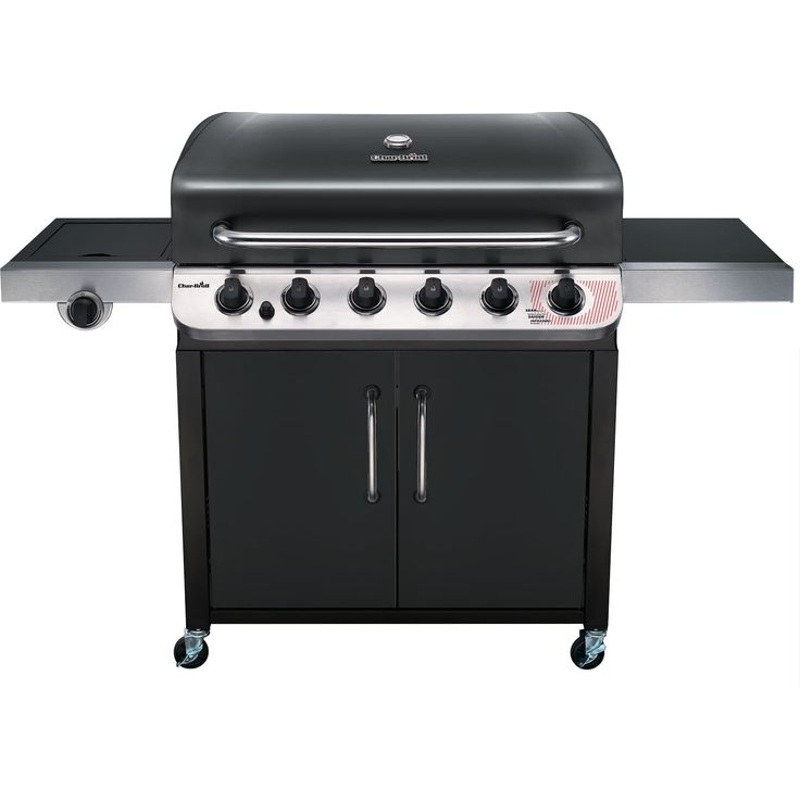 Kaasugrilli Char-Broil Convective 640B XL, 6 poltinta, sivukeitin