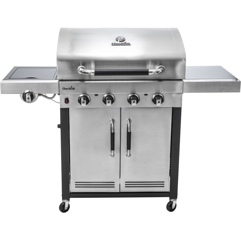Kaasugrilli Char-Broil Advantage 445 S, 4 poltinta, sivukeitin