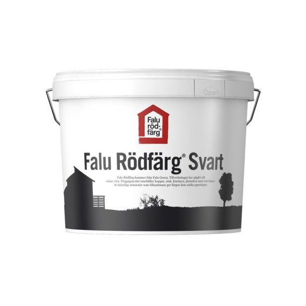 Punamultamaali Falu, musta, 10l
