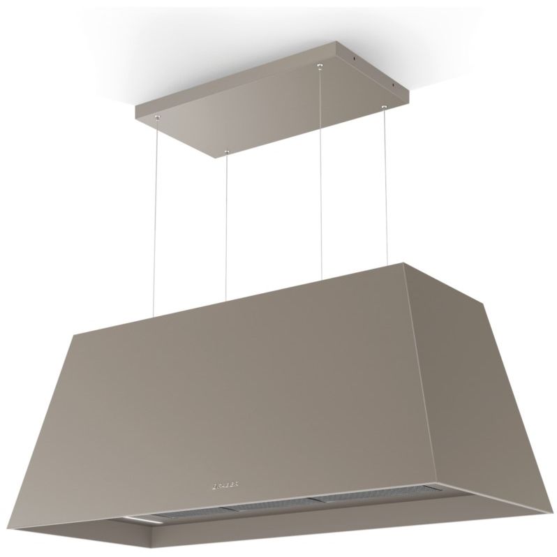 Liesituuletin Faber Chloé XL Isola CG Matt F110, saarekemalli, 110 cm, ladonharmaa