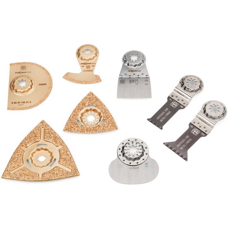 Tarvikesarja Fein Profi Set SLM Heating/Sanitary, 8 osaa