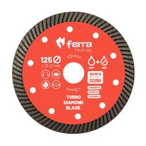 Timanttilaikka Ferra Turbo, kuiva- ja märkäleikkaukseen, ø125mm