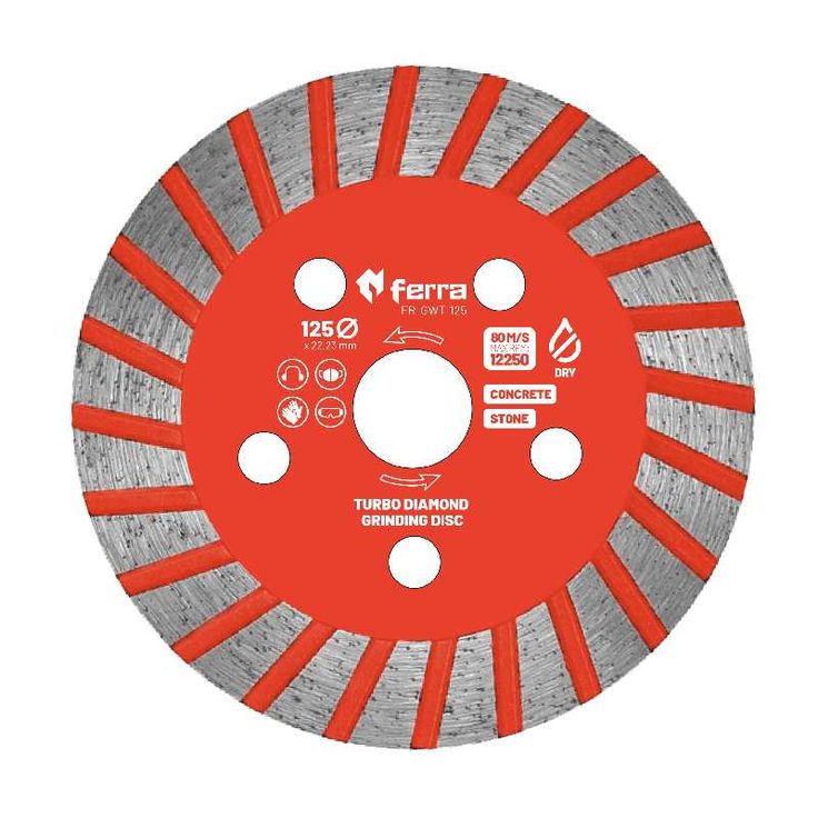 Timanttilaikka Ferra Turbo, 125mm
