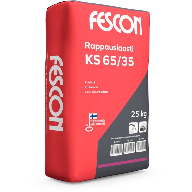 Rappauslaasti Fescon KS 65/35 1,2 mm 25 kg