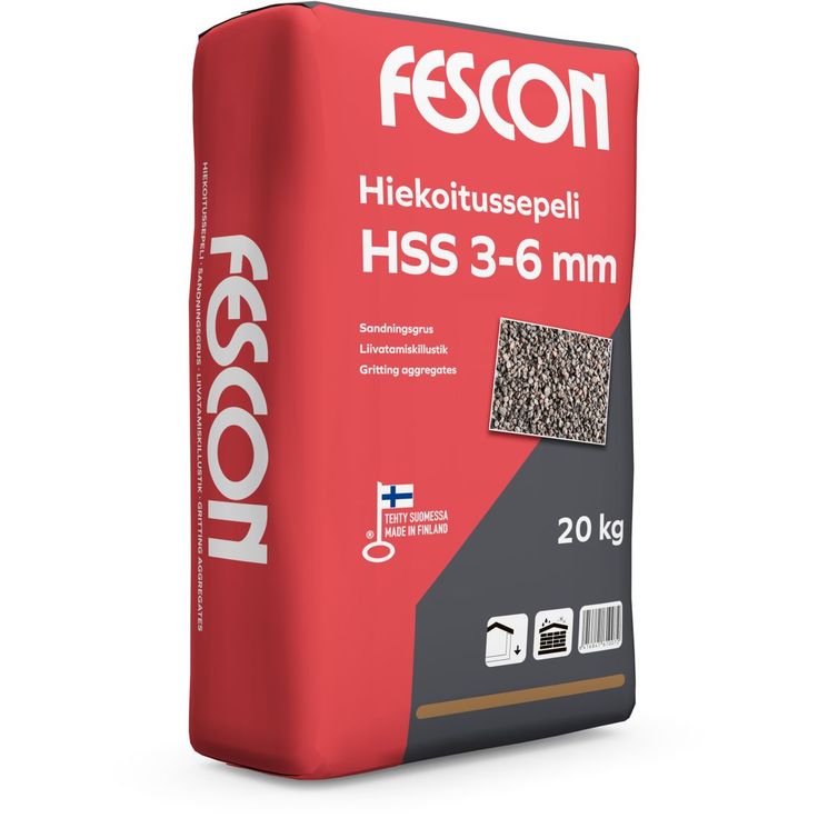 Hiekoitussepeli Fescon HSS, 3-6mm, 20kg