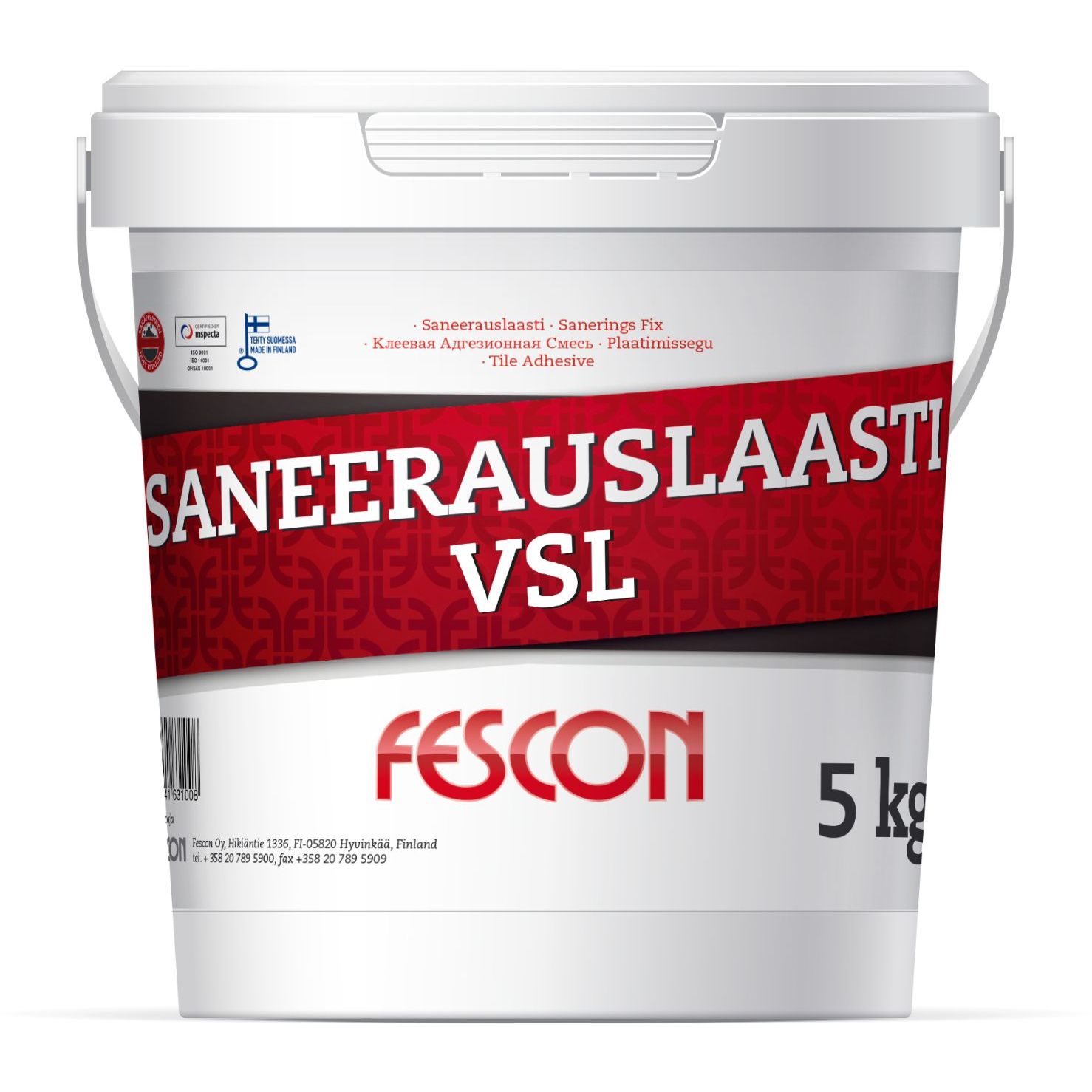 Saneerauslaasti Fescon VSL, 5 kg