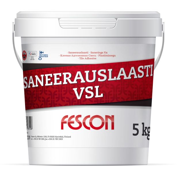 Saneerauslaasti Fescon VSL, 5 kg