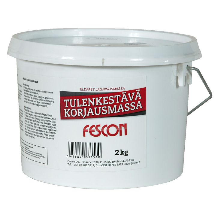 Tulenkestävä korjausmassa Fescon 2 kg