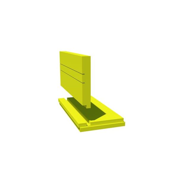 Reunavahvistettu laatta Finnfoam LB/LS-300, 7.5m/pkt
