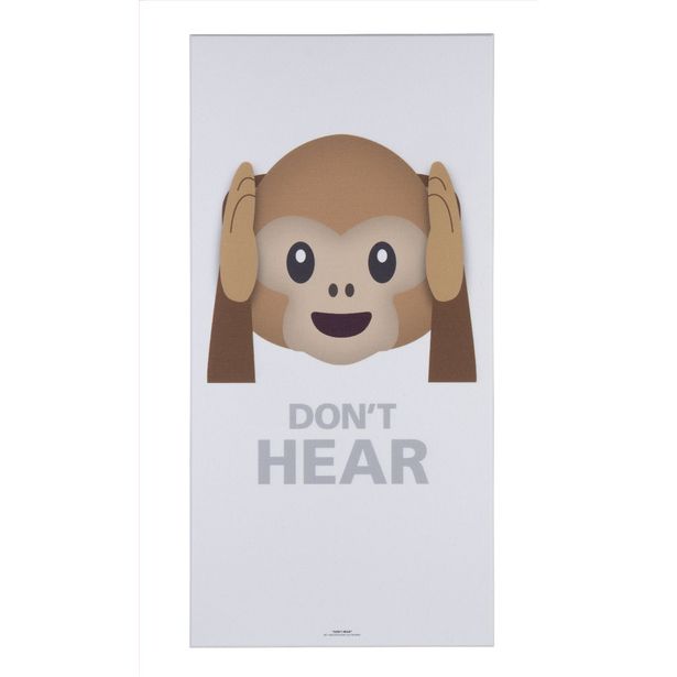 Akustiikkalevy Fibrotech Art Acoustic Don´t Hear Abe, 9x600x1200mm