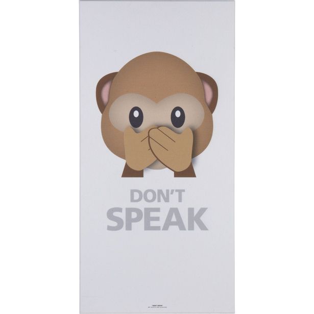 Akustiikkalevy Fibrotech Art Acoustic Dont Speak Abe, 9x600x1200mm