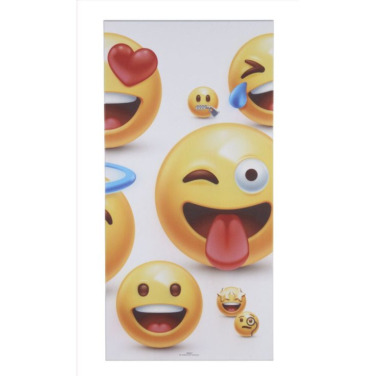 Akustiikkalevy Fibrotech Art Acoustic Emoji III, 9x600x1200mm, valkoinen