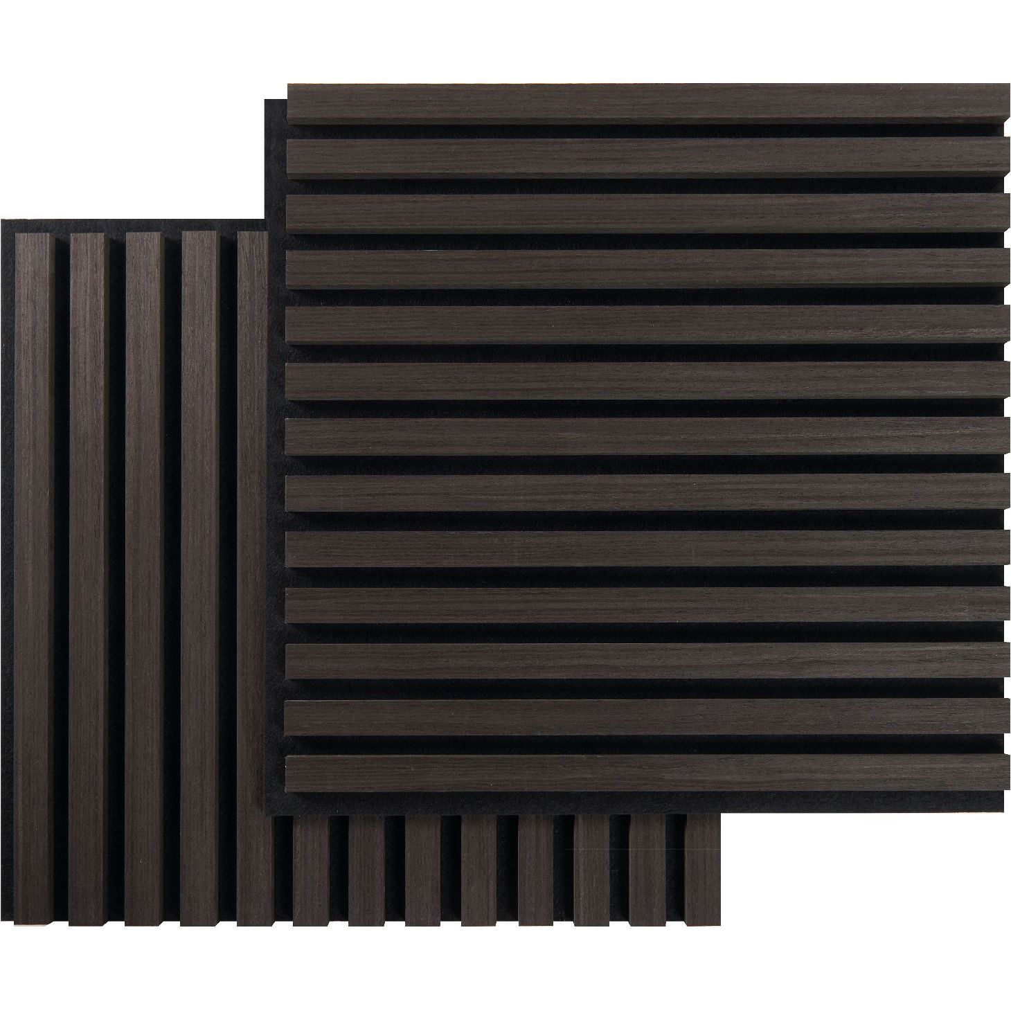 Akustiikkalevy Fibrotech Square, 22x520x520mm, savutammi, 2 kpl/pkt