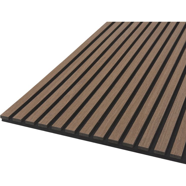Akustiikkapaneeli Fibrotech Quanti, 18x520x2440mm, pähkinä