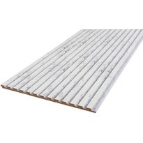 Akustiikkalevy Fibrotech Stone 244, 18x520x2440mm, marble white stone 
