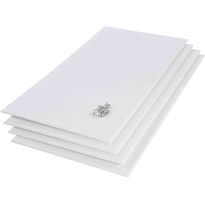 Akustiikkalevy Fibrotech Fireguard, 9x600x1200mm, valkoinen, 4 kpl/pkt, Verkkokaupan poistotuote