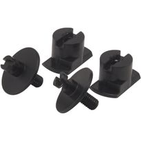 Taulukoukku Fibrotech akustiikkalevyyn, 20x20mm, 2kpl, teräs