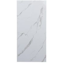 Kostean tilan seinälevy Fibrotech SPC, 4x1000x2600mm, valkoinen marmori