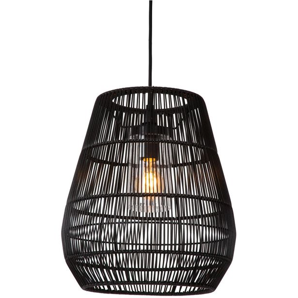 Ulkoriippuvalaisin Lucide Nerida Ø35cm, 1xE27, IP44, eri värejä