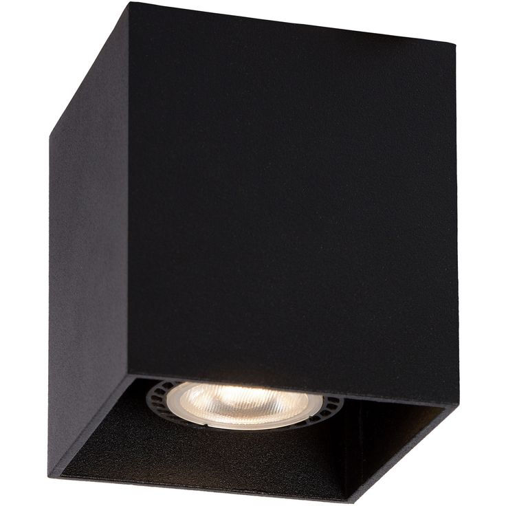 LED-spottivalaisin Lucide Bodi, 8.2x8.2cm, musta