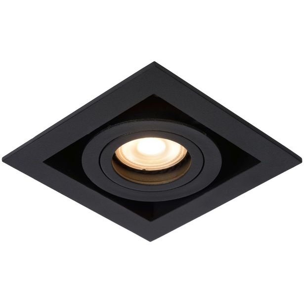 Upotettava valaisin Lucide Chimney, 1xGU10, musta