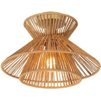 Kattovalaisin Lucide Tasman Ø32cm, 1xE27, luonnollinen