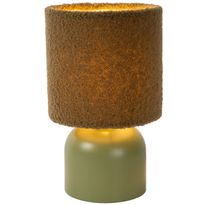 Pöytävalaisin Lucide Woolly, 28cm, 1xE14, eri värejä