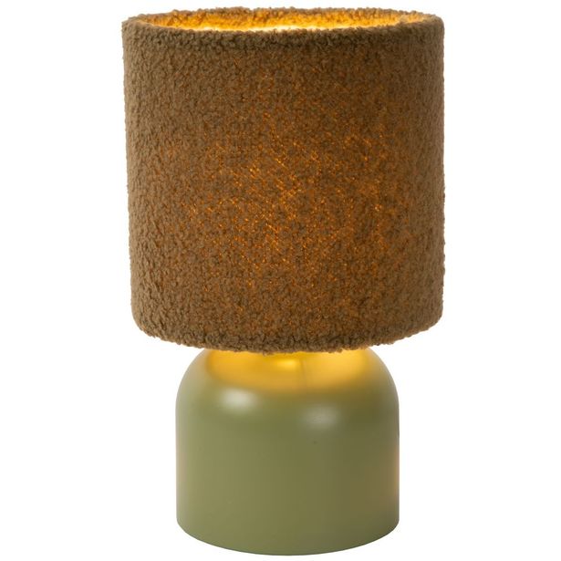 Pöytävalaisin Lucide Woolly, 28cm, 1xE14, eri värejä