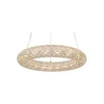 LED-riippuvalaisin FocusLight Planet, Ø50cm, 30W, mattanikkeli