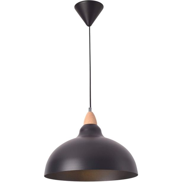 Riippuvalaisin FocusLight Alma Ø35.5cm, E27, musta