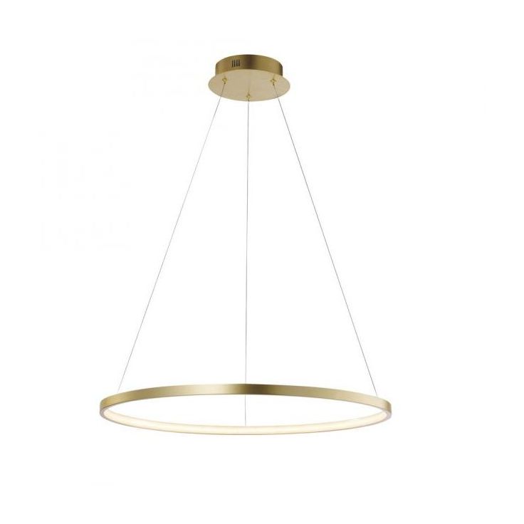 Riippuvalaisin Leuchten Direkt Circle 60cm, 33W, kulta