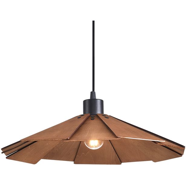 Riippuvalaisin FocusLight Karo Ø38cm E27 luonnonpuu