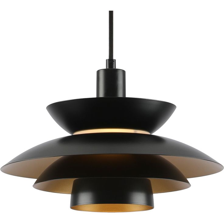 Riippuvalaisin FocusLight Kursu Ø30cm E27 mattamusta