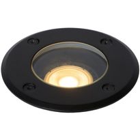 Terassivalaisin Lucide Biltin, 1xGU10, IP67, pyöreä, musta
