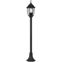 Pylväsvalaisin Lucide Tireno, 120 cm, IP44, musta