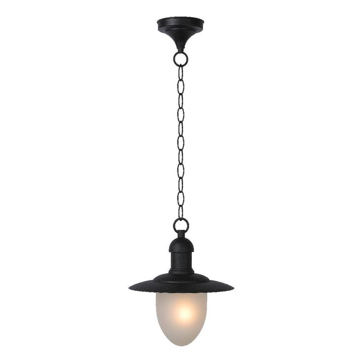 Riippuvalaisin Lucide Aruba, Ø25cm, 60W, himmennettävä, musta