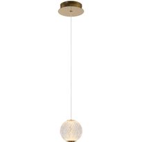 LED-riippuvalaisin Lucide Cintra Ø14cm, 5.7W 2700K, kirkas