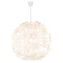 Riippuvalaisin Globo Stella, Ø60cm, 60W, valkoinen