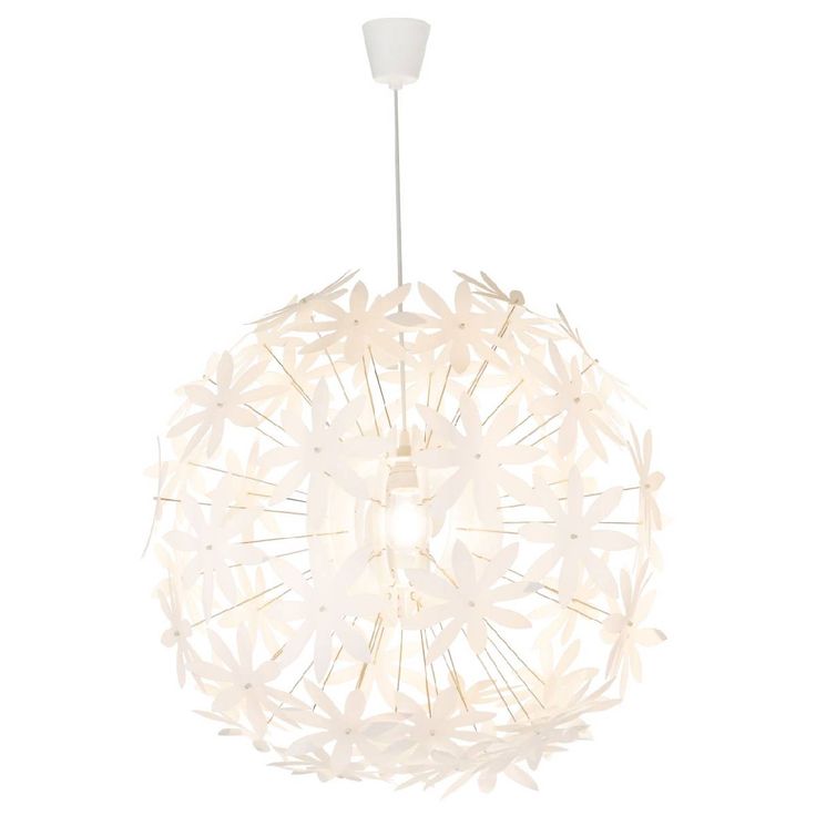 Riippuvalaisin Globo Stella, Ø60cm, 60W, valkoinen