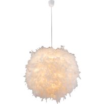 Riippuvalaisin Globo Katunga, Ø60cm, 40W, valkoinen