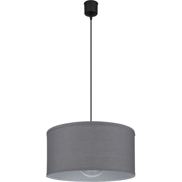 Riippuvalaisin Globo Nathan Ø40cm, musta/antrasiitti