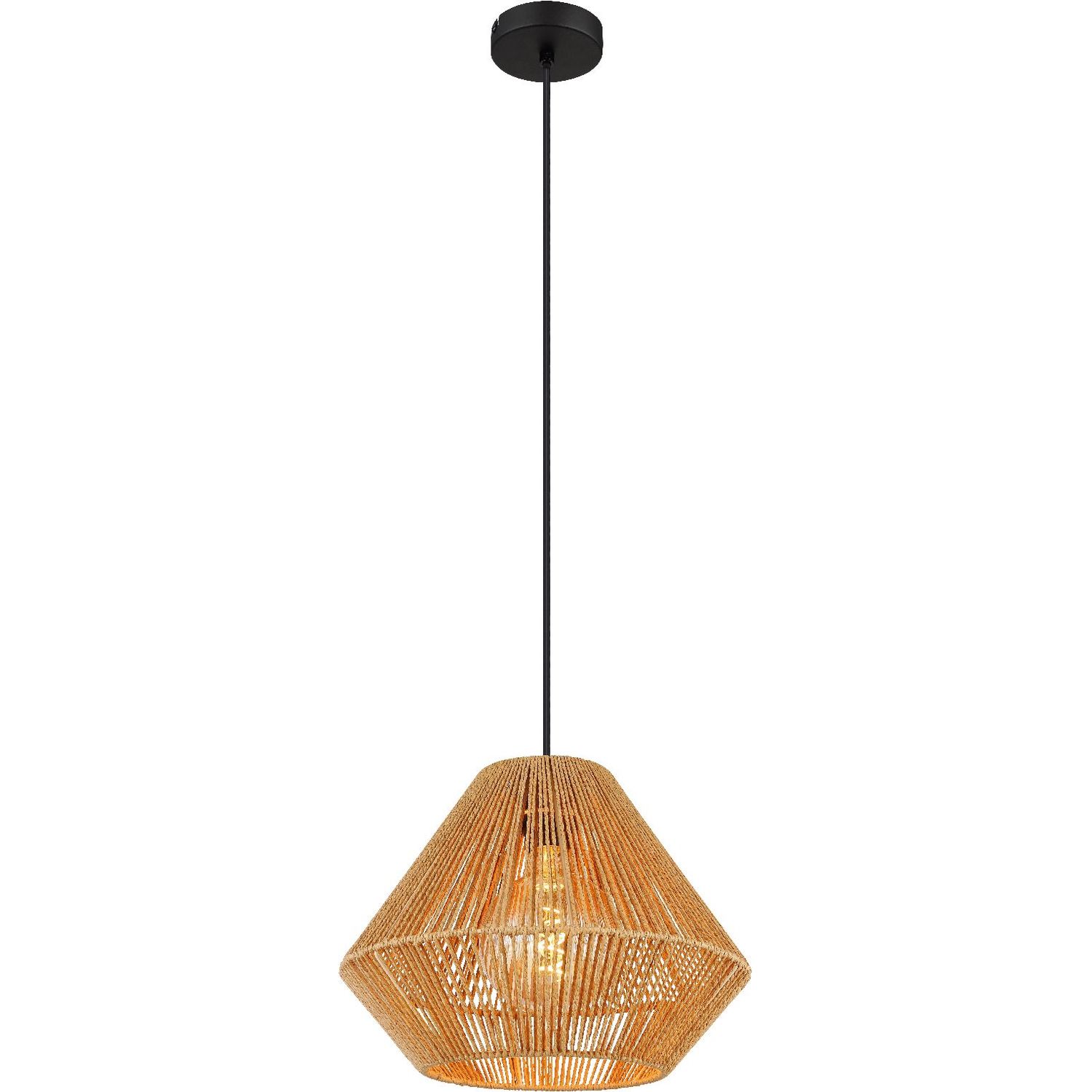 Riippuvalaisin Globo Houdini 35cm, 1xE27, luonnollinen