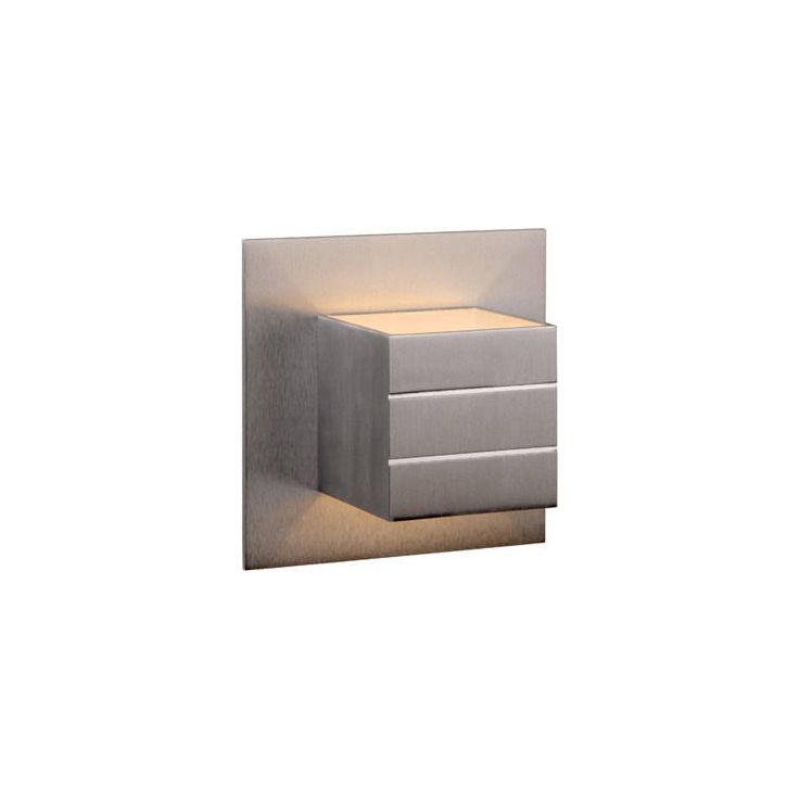 Seinävalaisin Lucide Bok 1, 40W, 230V, IP20, mattakromi
