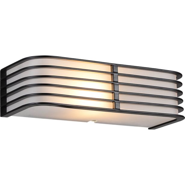 Seinävalaisin FocusLight Cosmo, 60W, 230V, IP20, musta