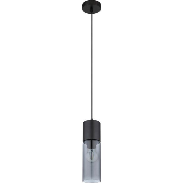Riippuvalaisin Globo Annika Ø10cm, musta/savu