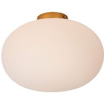 Kattovalaisin Lucide Elysee Ø38cm, 1xE27, opaali/mattakulta